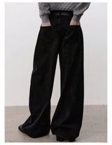 Vintage Washed Denim Banana Pants