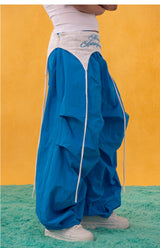 Multi-color Y2K Men's Wide Leg Pants