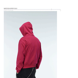 Three Color Cleanfit Couple Zip Hoodies