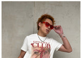 Vampire Girl Club Fitted Washed Tee