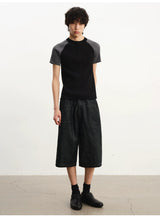 Half-zip Raglan Sports Breathable Tee