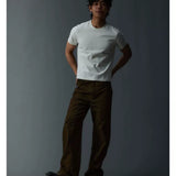Unisex Tri-Color Slim Cotton Tees