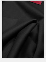 Black Boxy Short Sleeve Modal Tee