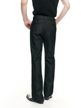 Charcoal Pleated Naples Casual Pants