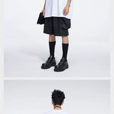 Men's Loose Tailored Pocket Shorts