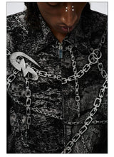 American Chain Print Detroit Work Jacket
