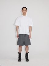 Oversized Short Sleeve Broad Shoulder Tees