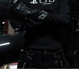 Fitted Long Sleeve Quick Dry Tops