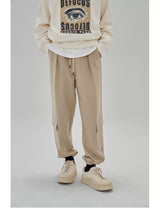 Tapered Drawstring Pocket Cargo Pants