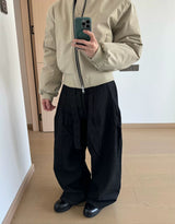 Black Khaki Camo MA1 Bomber Jacket