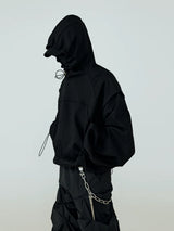 Oversized Heavy Drawstring Hoodie