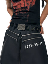 Kung Fu Silhouette Horsehair Belt