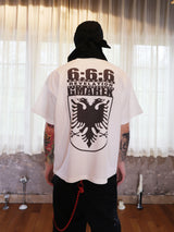Two-Tone Shield Print Tee