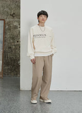 Pleated Wide Leg Suit Pants