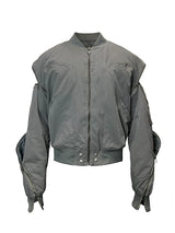 Cleanfit Double Zipper MA1 Flight Jacket