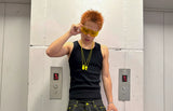 2000s Yellow BabySTA Bootleg Raw Jeans
