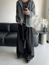 Loose Raw Hemp Denim Jeans