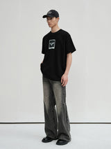 Printed 300G Long-Staple Cotton Short-Sleeve Tee