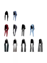 Detachable Decor Scarf Hood
