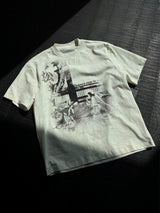 Ink Print Quick-drying Loose Cotton Tees