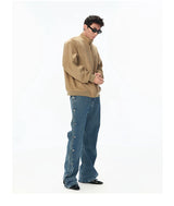Vintage Suede Harrington Jacket