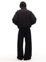 Magnetic Zipper Turtleneck Down Jacket