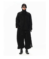 100% Wool Cropped Raglan Coat