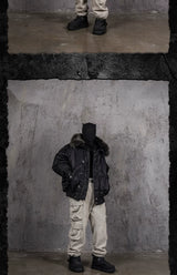 N-2B Nylon Raccoon Fur Flight Jacket