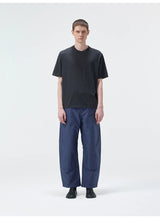 Short Sleeve Wool Silk Knit Top