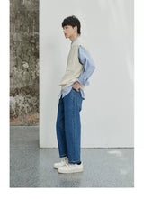 80s Cotton Oxford Asymmetric Pocket Shirt