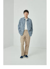 Split Pocket Basic Cotton Shirt