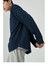 Ribbon Pocket Long Sleeve Tee