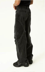 Men's Vintage Wide Leg Cargo Jeans