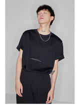 Double-sided Color-block Printed Pima Cotton Tee