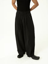 Casual Men's High-waisted Wide Leg Pants