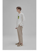 Stretchy Pleated Tapered Crop Pants