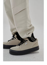 Tapered Drawstring Pocket Cargo Pants