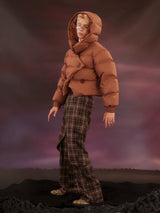 Unisex Y2K Cropped Down Puffer Jacket
