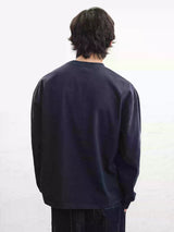 Distressed Dalmatian Print Long Sleeve