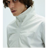 Short Detachable Hooded Waterproof Trench Coat