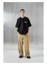 Oversized Heavyweight Printed Embroidered Tee