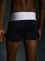 Men's Embroidered Horse Double Waistband Boxers