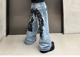 Genuine Vintage Washed Blue Carpenter Jeans