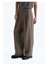 Merino Wool Pleated Elastic Waist Pants