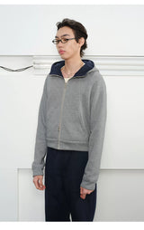 Men's Reversible Zip Hoodie Sweatpants Set