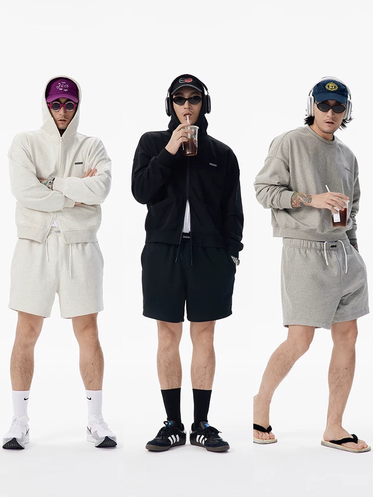 Men's Drawstring Cotton Sports Shorts