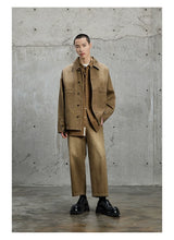 Triangle Pocket Shirt with Hidden Placket