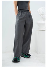 Men's Loose Ribbed Casual Pants