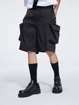 Men's Loose Tailored Pocket Shorts