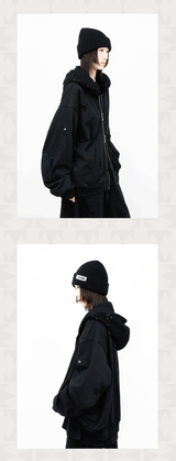 Thick Beanie With Hand-sewn Metal Plaque